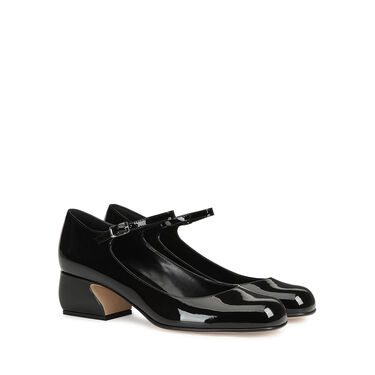 Pumps Black Low heel: 45mm, SI ROSSI - Pumps Black 2