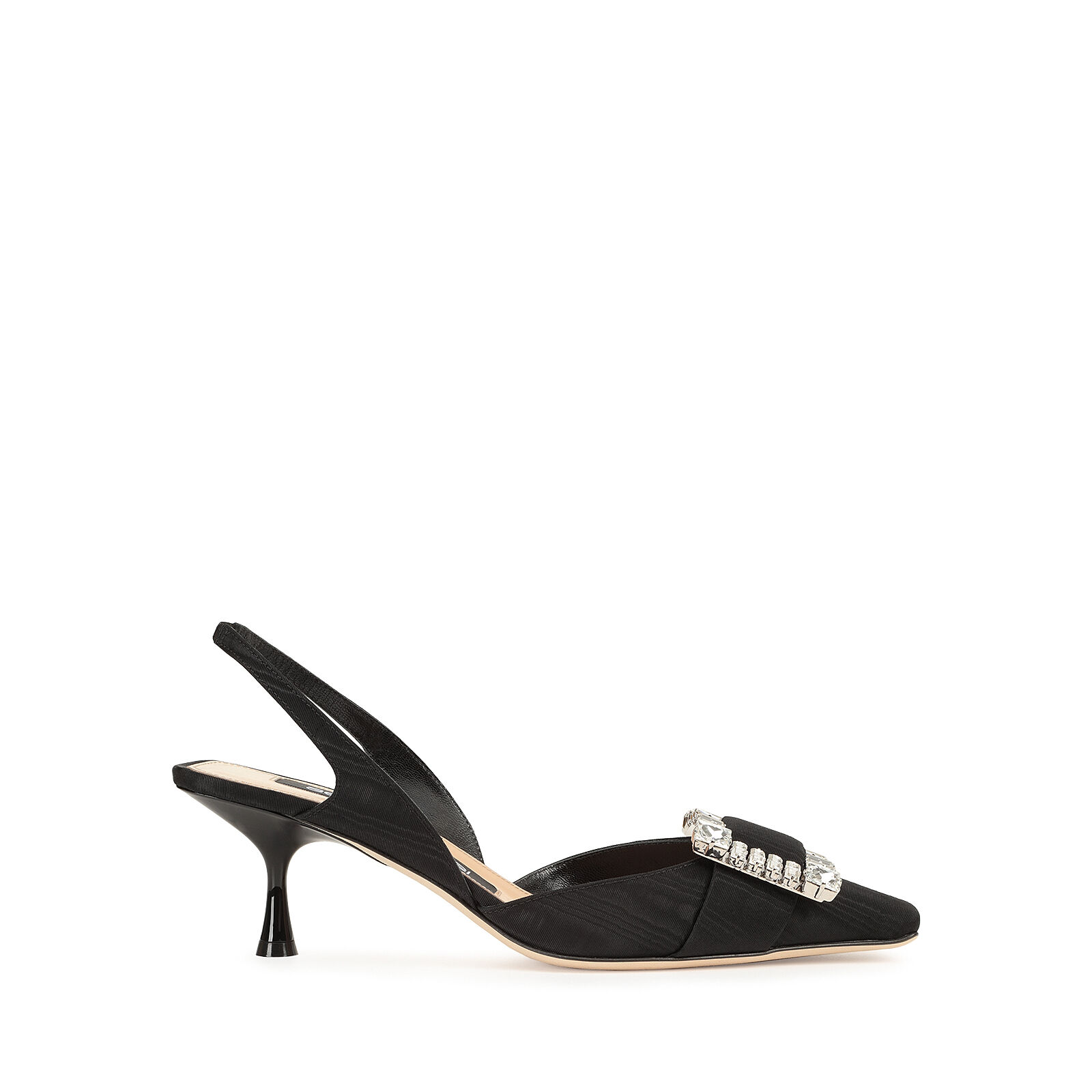 Sergio Rossi SR Twenty Slingback バレリーナシューズ Black Heel height: 60mm, sr Twenty | Sergio Rossi