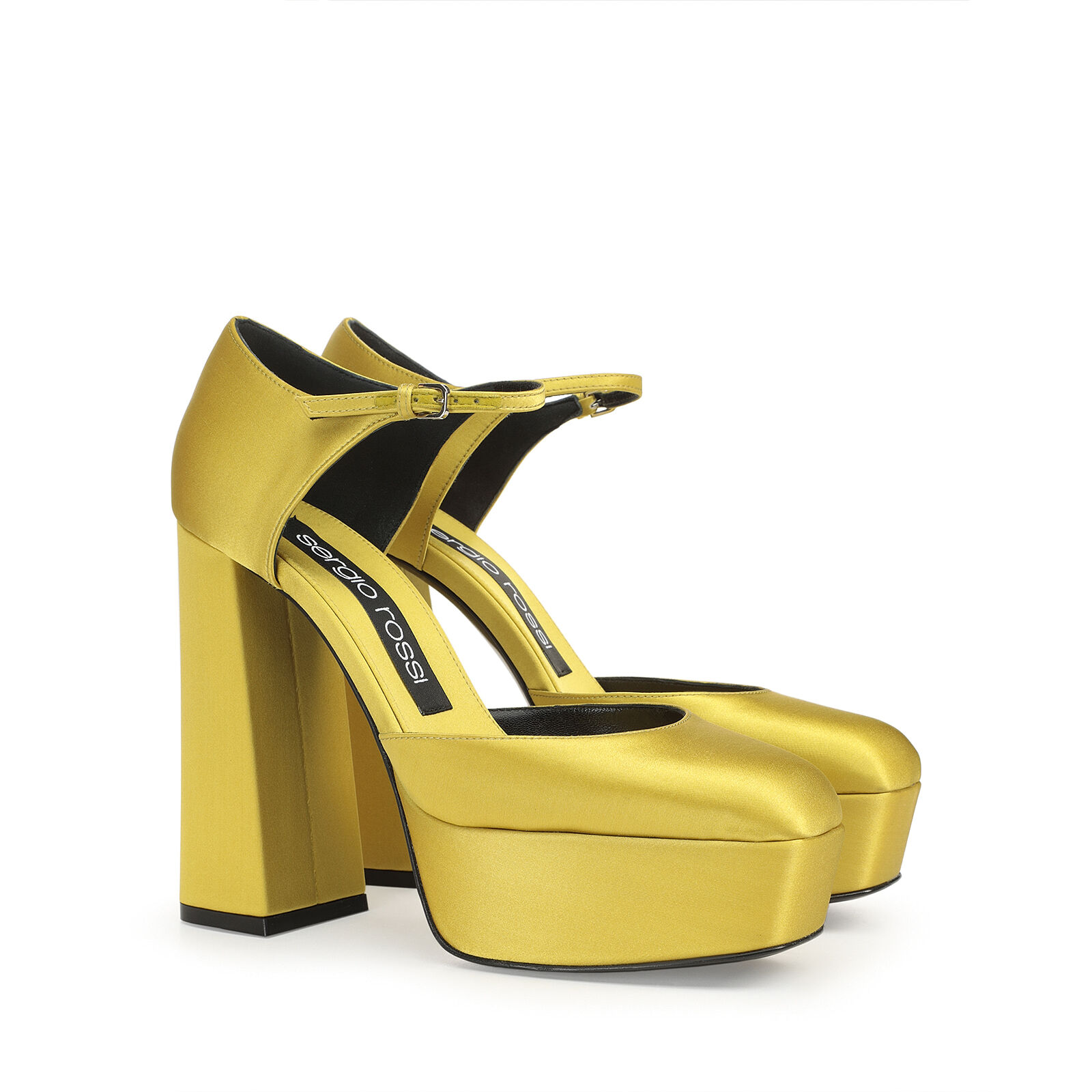 Platform Pumps Yellow High heel: 85mm, sr Alicia - Platform Pumps