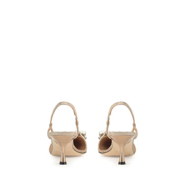 sr Twenty - Slingbacks Platino, 2