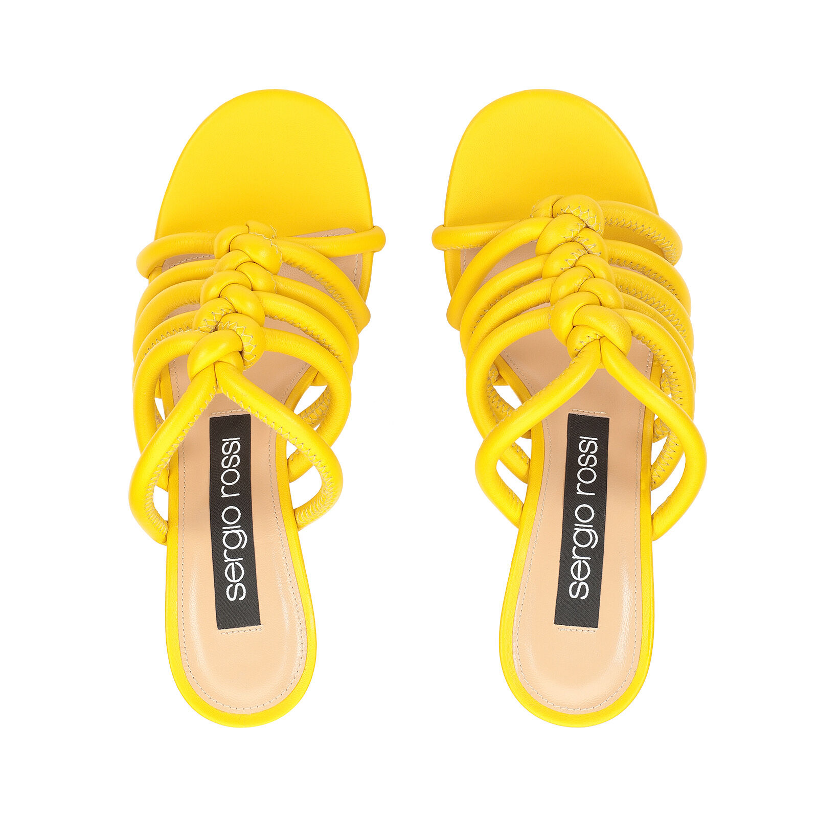 Sandals イエロー ヒールの高さ: 90mm, sr Alicudi | Sergio Rossi