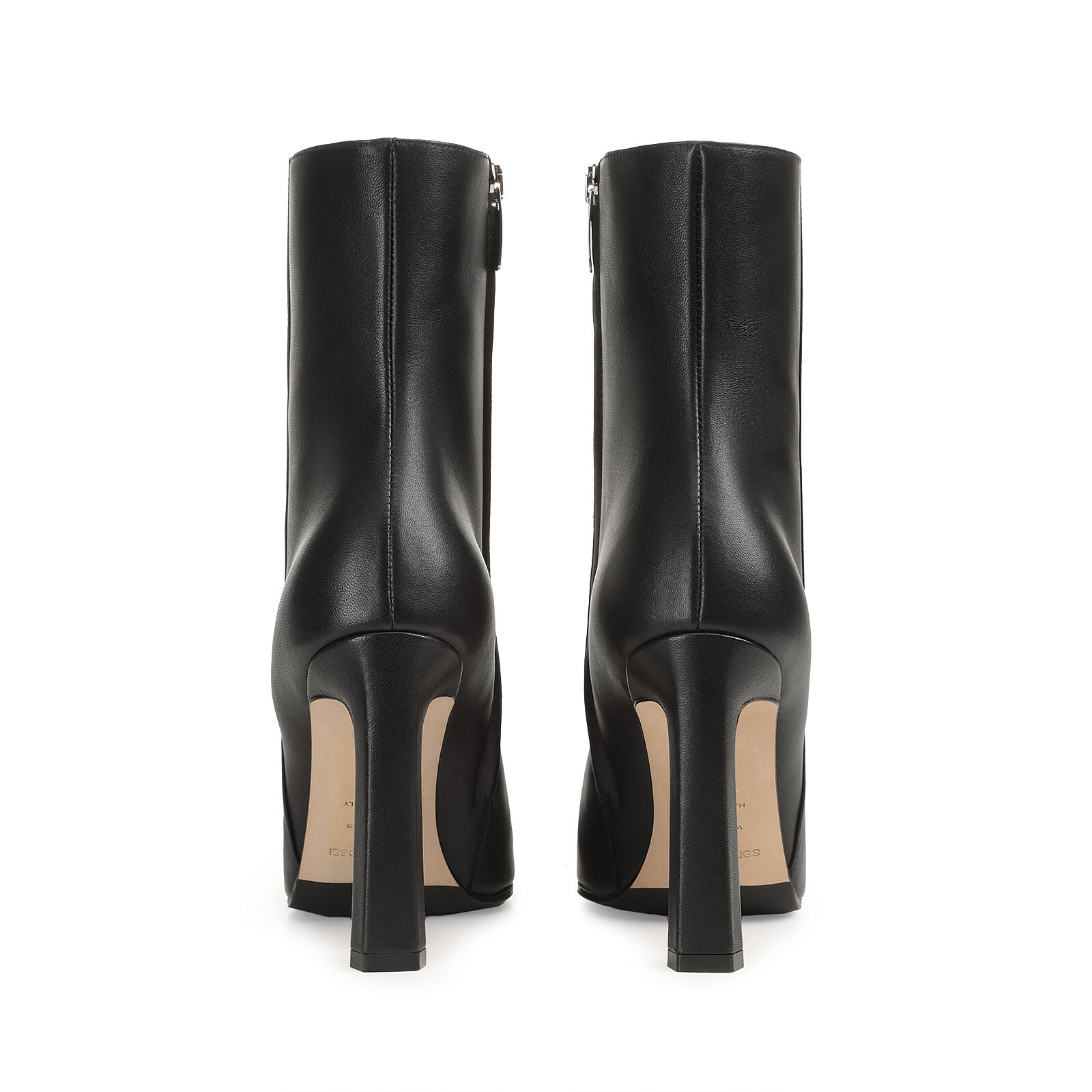 ブーティ ブラック ハイヒール: 100mm, sr Kim - Booties Black | Sergio Rossi
