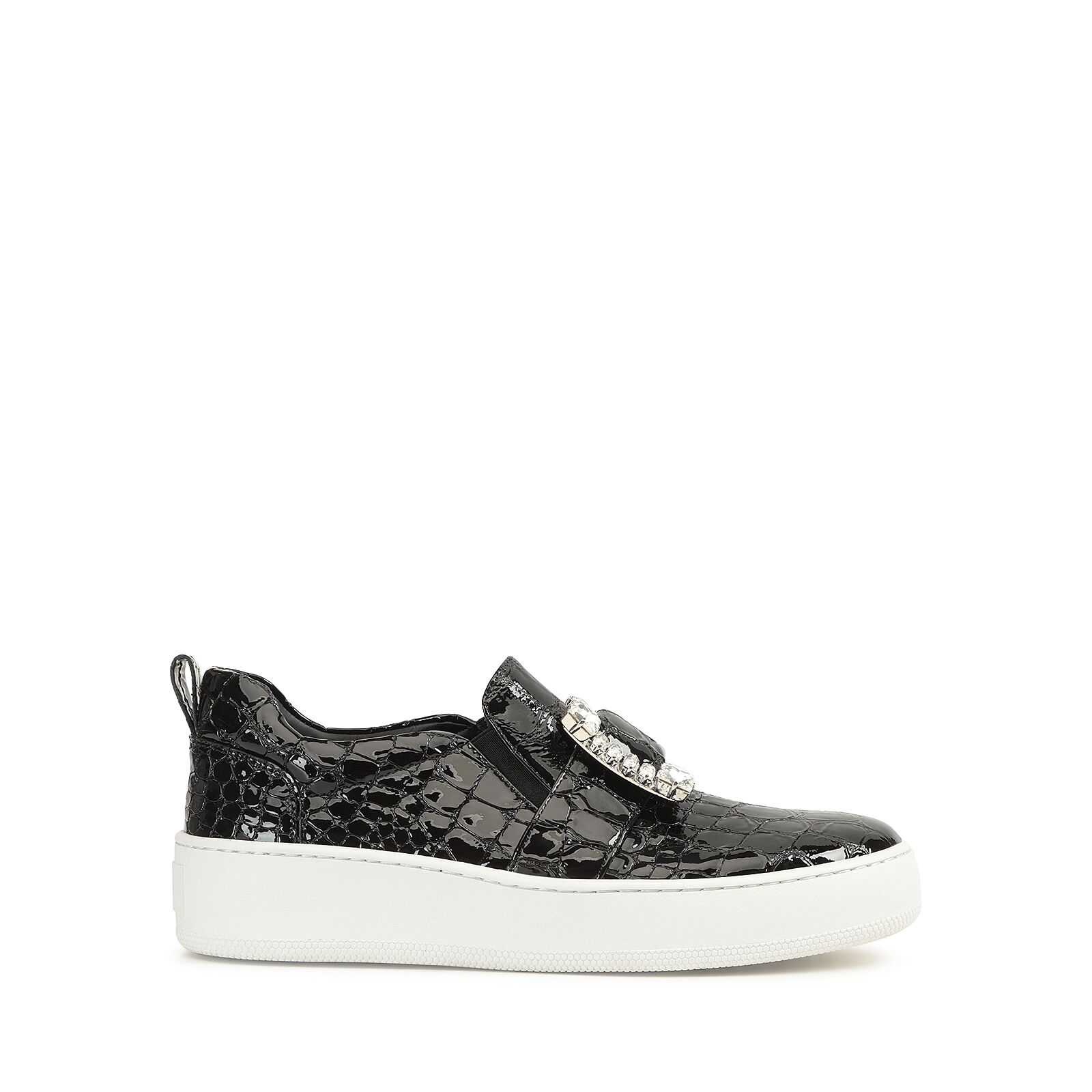Baskets Noir Talon plat 5mm Twenty Sport Sergio Rossi