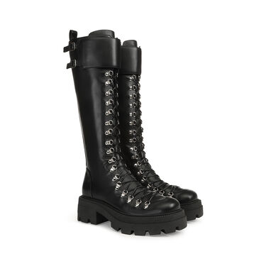 Stiefel Schwarz Niedriger Absätze: 25mm, SI ROSSI  - Boots Black 2