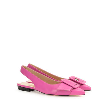 Slingbacks Pink Low heel: 10mm, sr Milano Mia  - Slingbacks Dragon Fruit 2