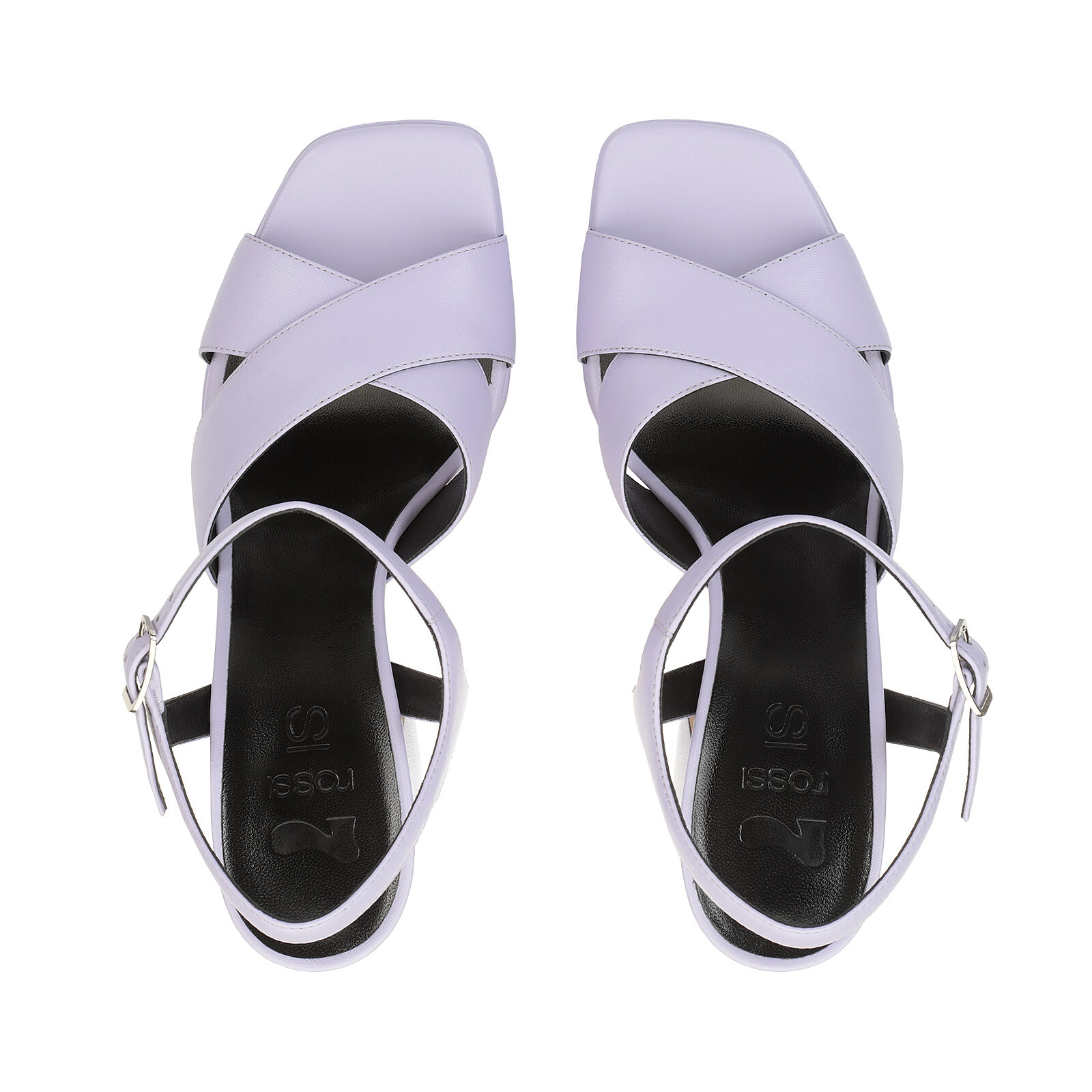 セルジオロッシ☆プラットフォームデニムサンダル 90mm/SI ROSSI Sandals Black High heel: 90mm, SI ROSSI - Sandals Black
