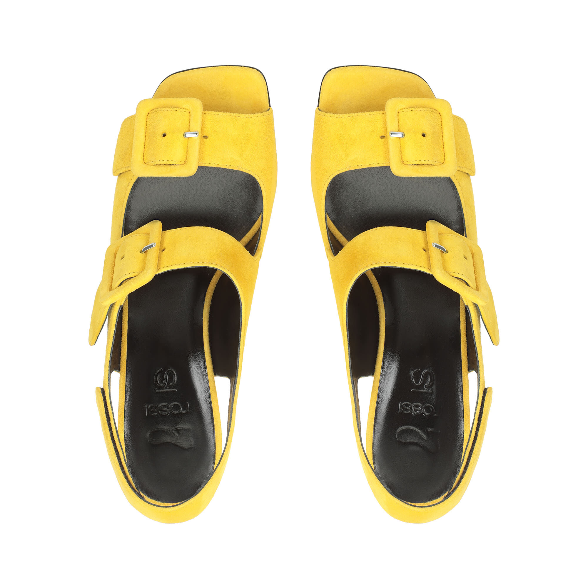 Sandals Yellow High heel 80mm SI ROSSI Sandals Mimosa Sergio Rossi