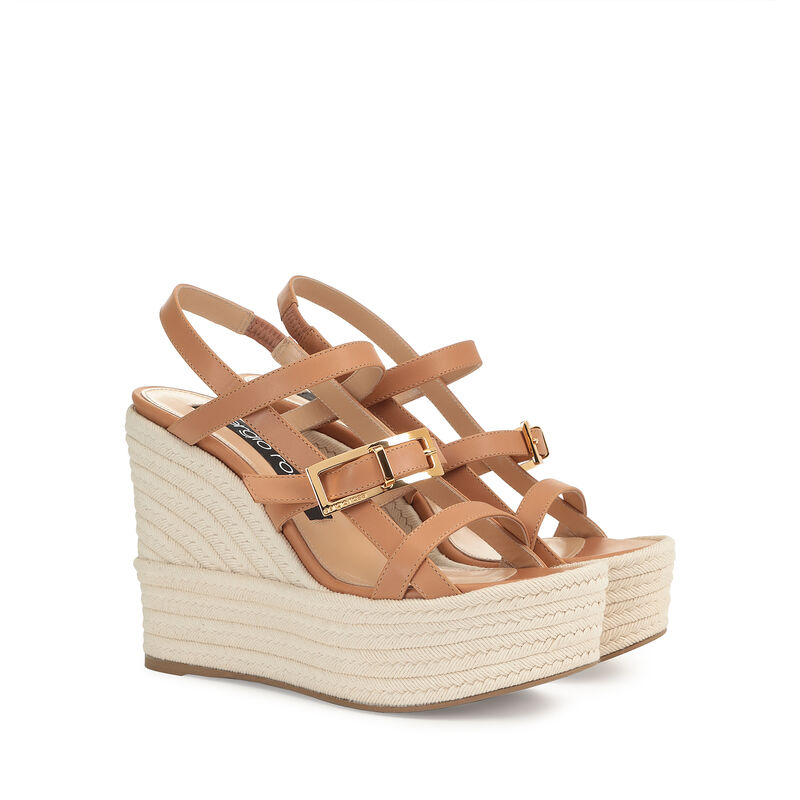 sr Nora  - Wedges Tan