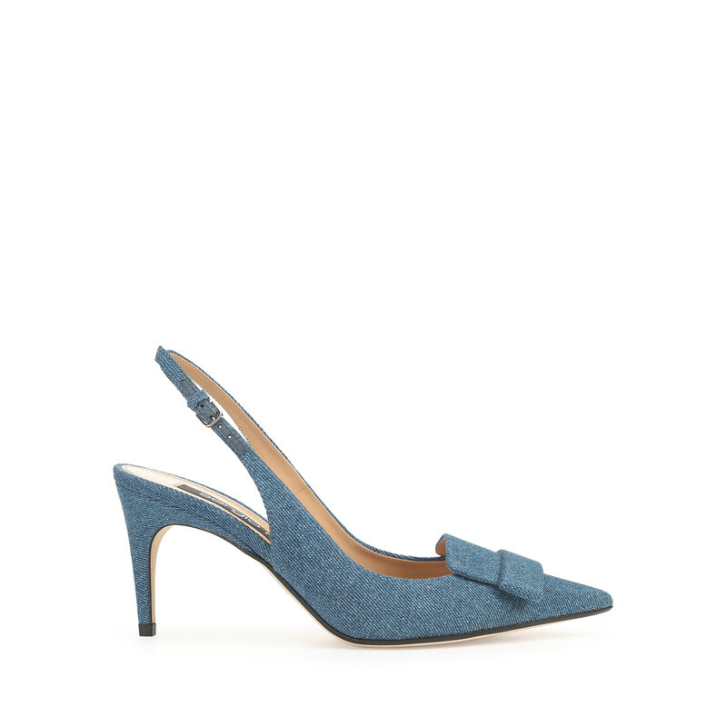 sr1 - Slingbacks Indigo