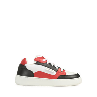 Sneakers Red Flat, sr1 Addict - Sneakers Rosso 2