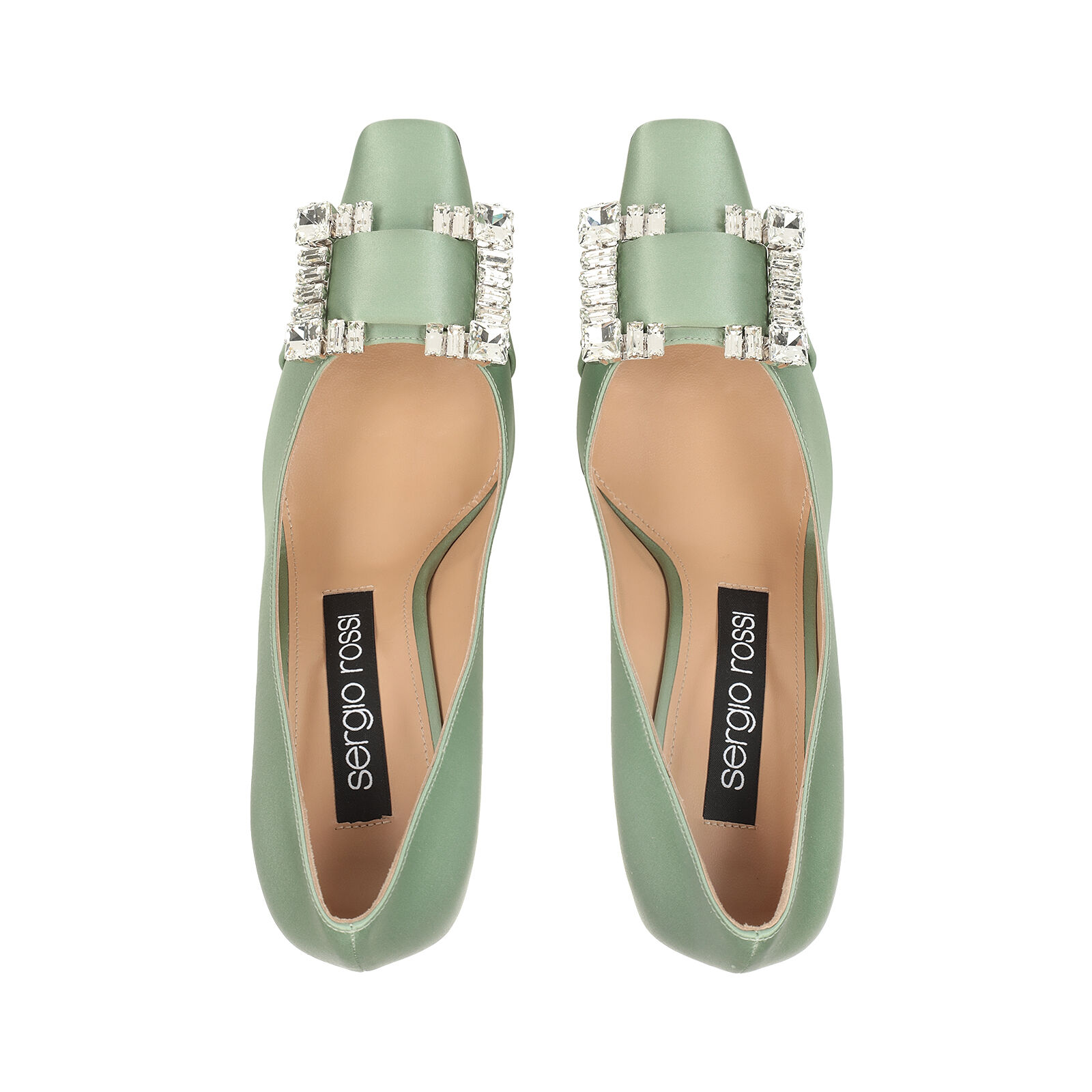 Pumps Green Heel height: 90mm, sr Twenty | Sergio Rossi