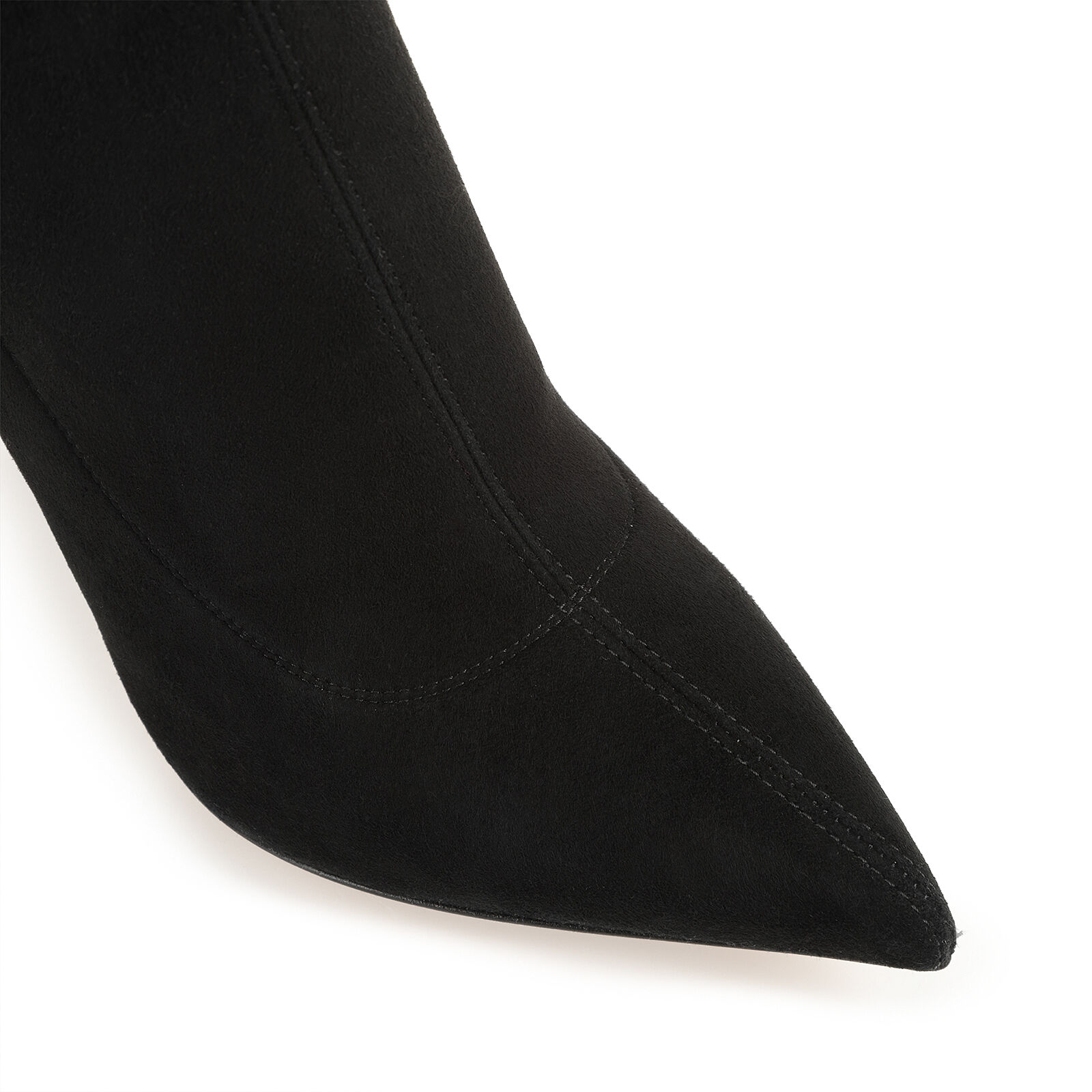 【直営店】Sergio Rossi Godiva - Booties ブーツ ブーティ ブラック ローヒール: 25mm, sr Nora - Booties Black
