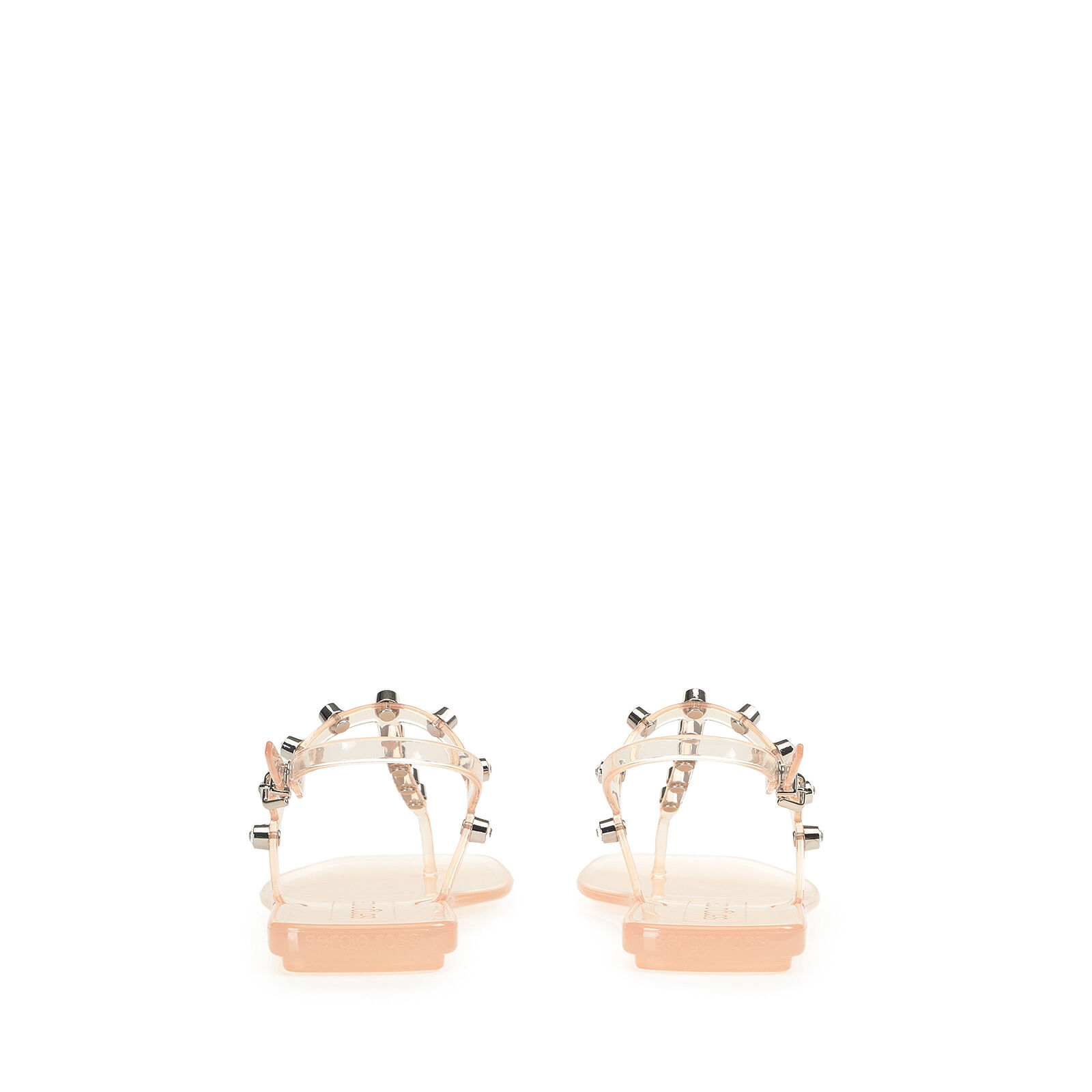 Sandals Pink Low heel 15mm sr Jelly Sergio Rossi