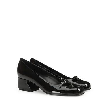 Escarpins Noir Petit talon: 45mm, SI ROSSI - Pumps Black 2