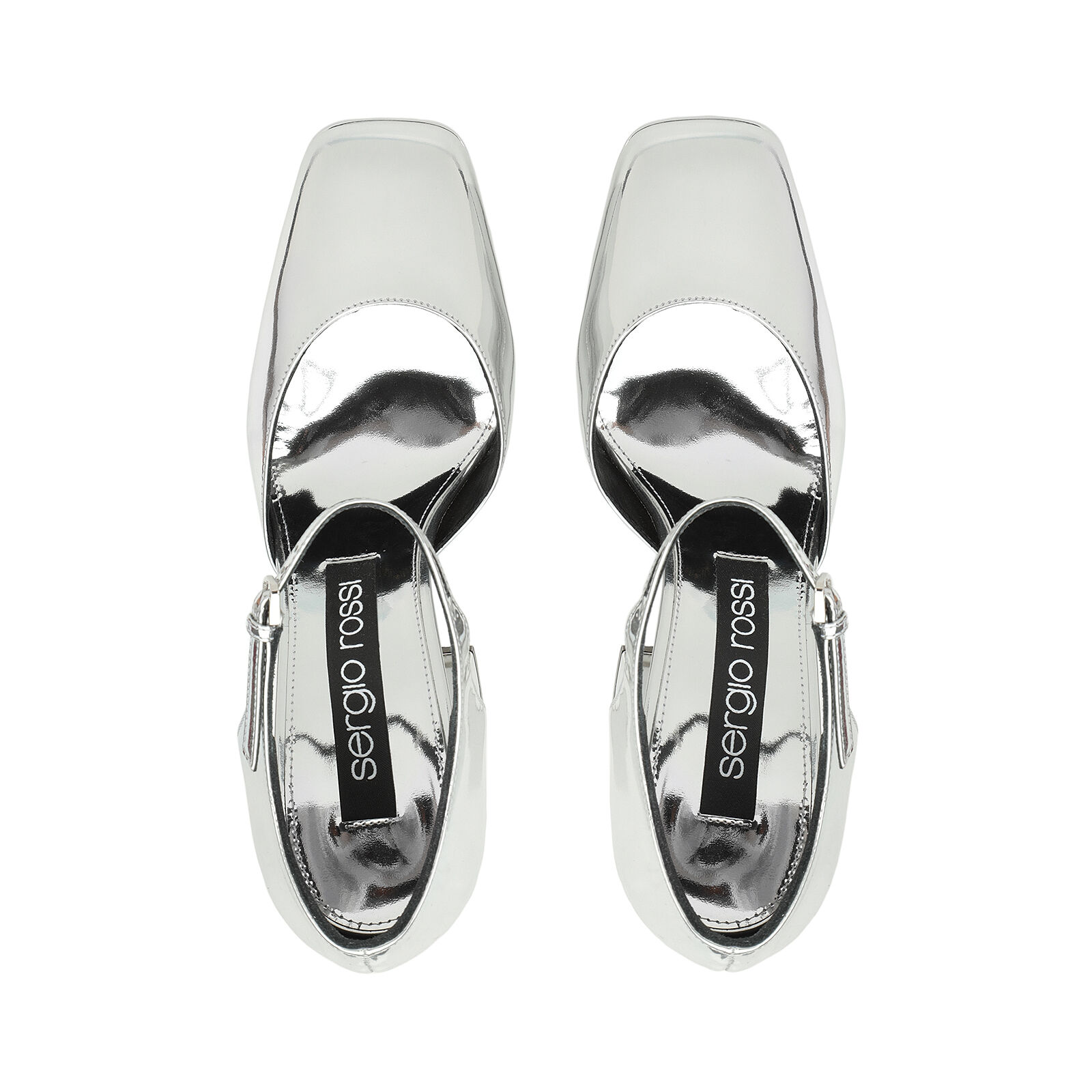 sr Alicia Platform - Décolleté Argento, 3