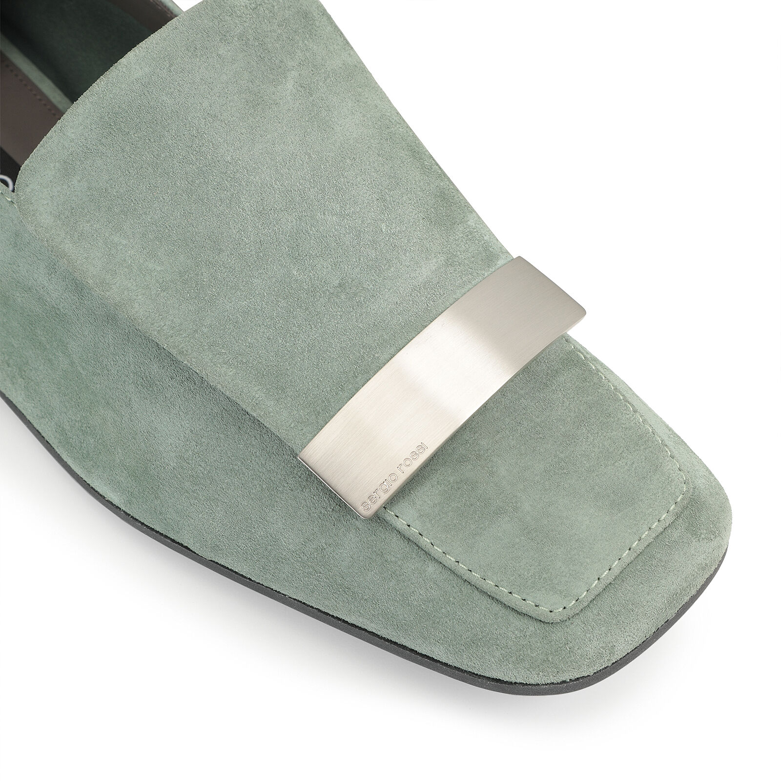 Man Green Heel height: 5mm, sr1 | Sergio Rossi