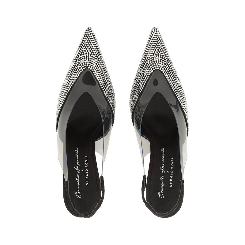 Evangelie - Slingbacks Black