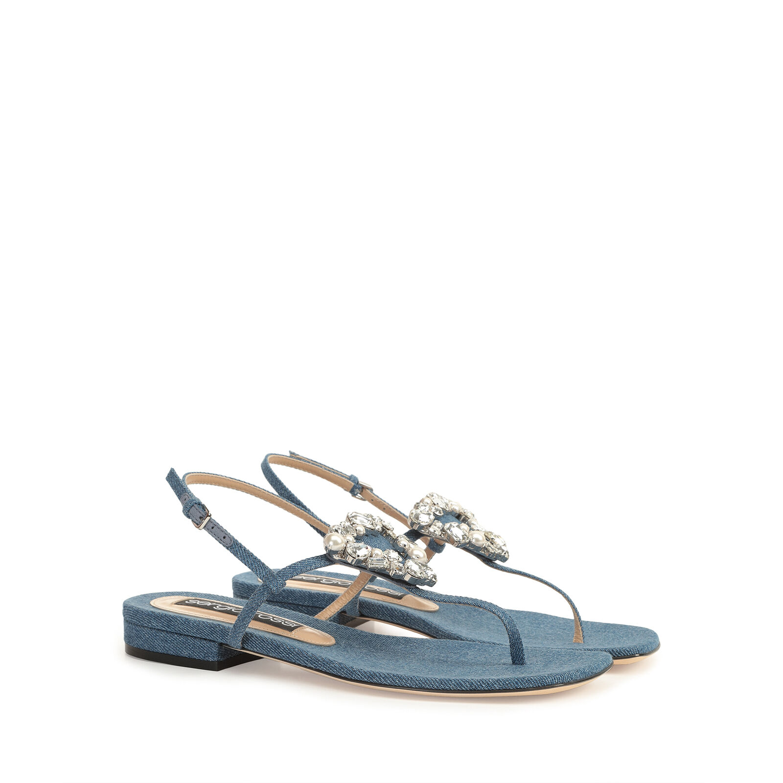 sr Godiva Precious - Flat sandals Indigo, 1