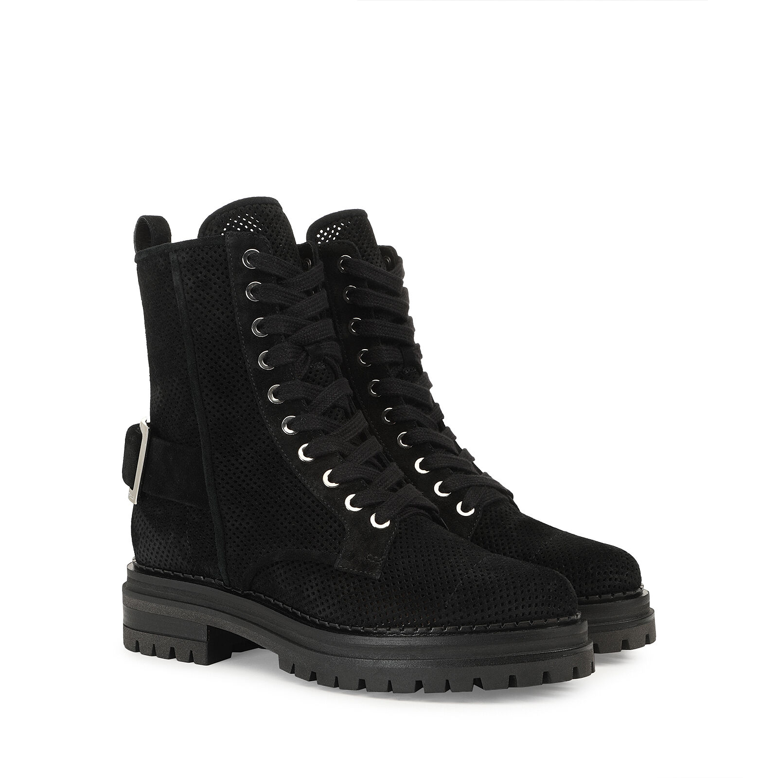 Booties ブラック ヒールの高さ: 15mm, Biker Prince | Sergio Rossi