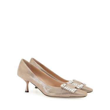 Pumps Brown Mid heel: 60mm, sr Twenty - Pumps Platino 2