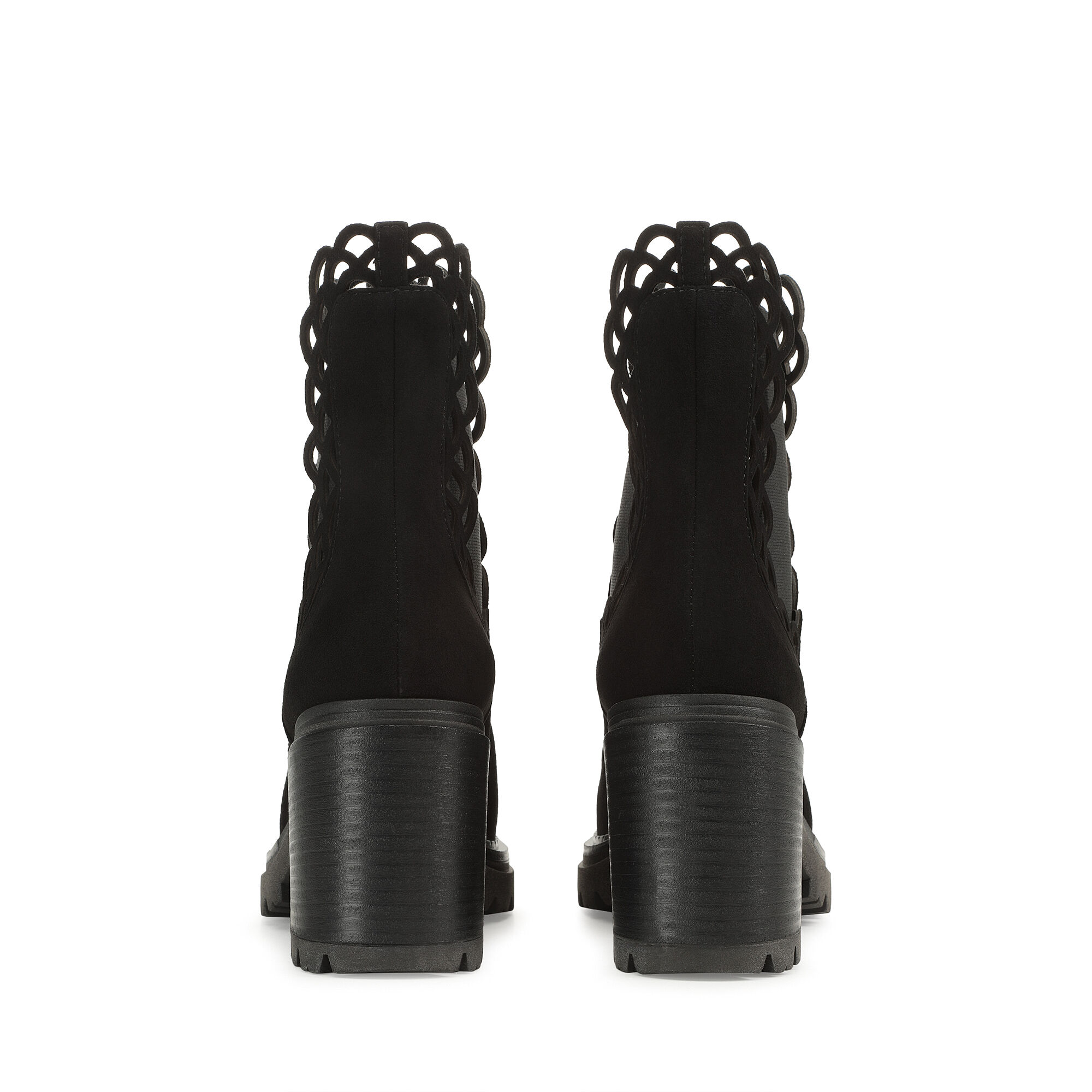 Booties Black Mid heel 55mm sr Mermaid Booties Black Sergio Rossi