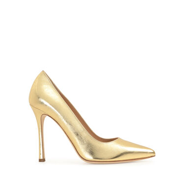 Pumps Yellow High heel: 105mm, New Secret  - Pumps Gold 2