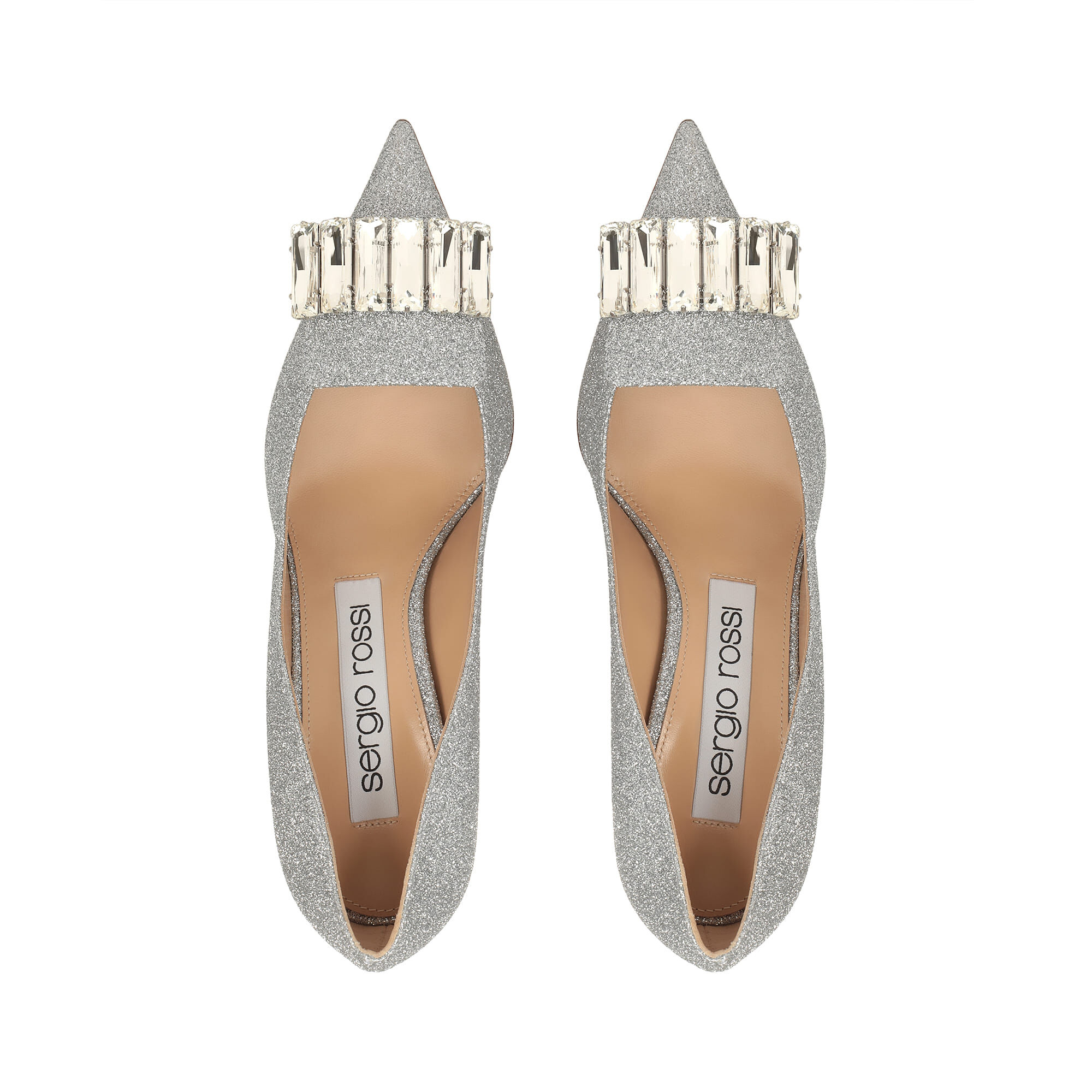パンプス グレー ハイヒール: 75mm, sr1 Bridal - Pumps Silver