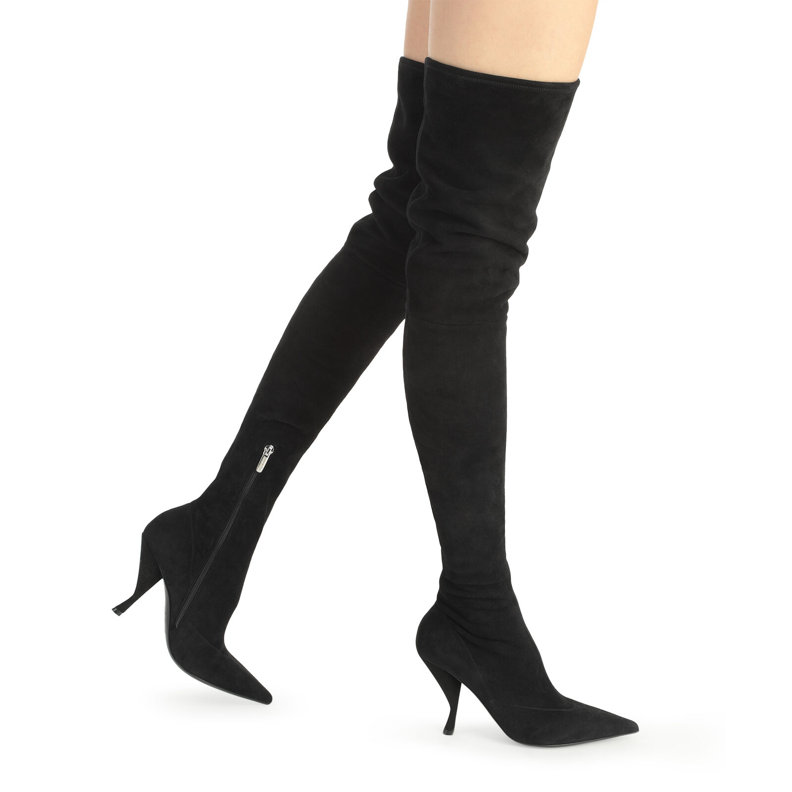 Sergio rossi over the knee suede boots best sale