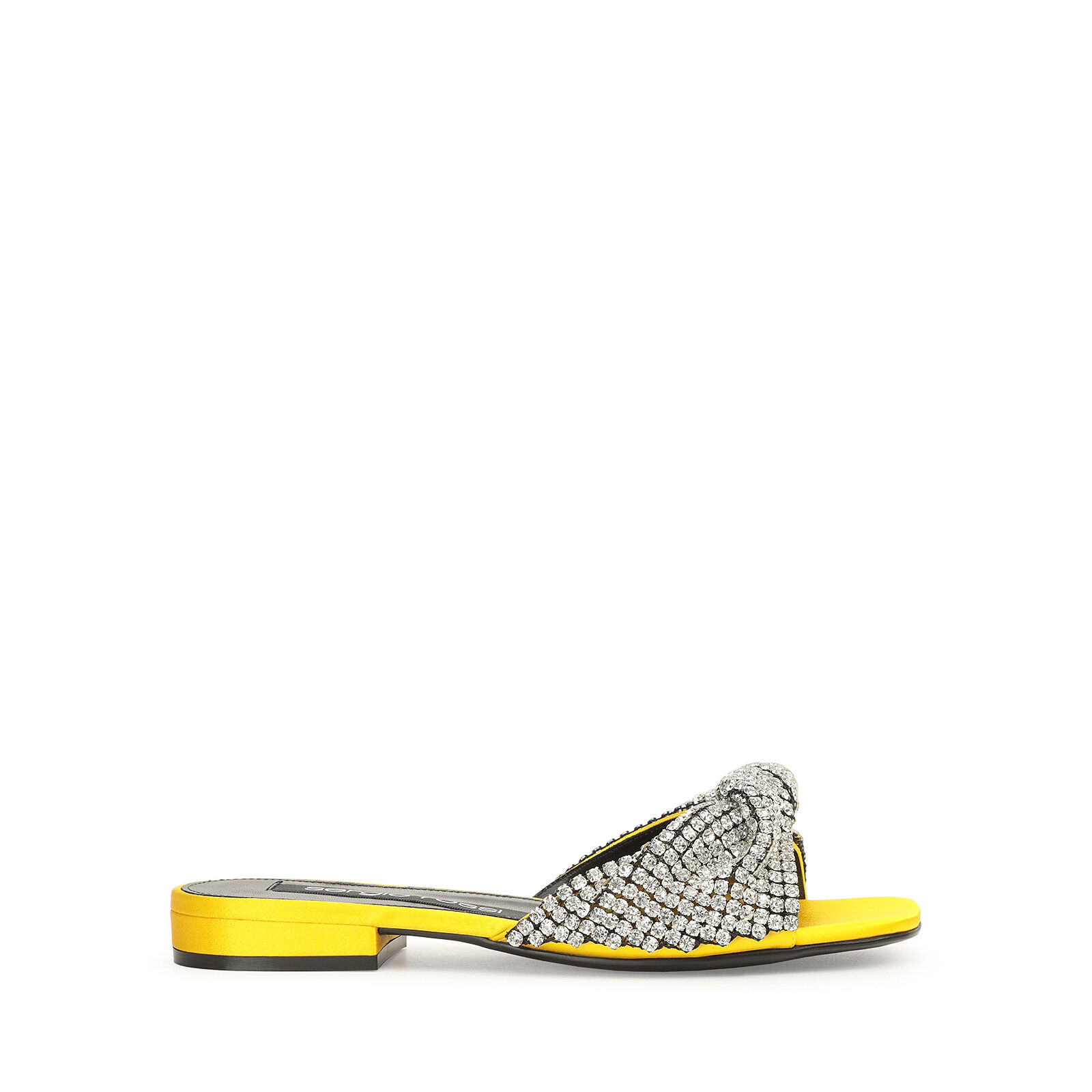 サンダル・ミュール SERGIO ROSSI 'Evangelie' sandals Yellow B04400MFI625110 Sandals Yellow Mid heel: 60mm, sr Evangelie - Sandals Mimosa