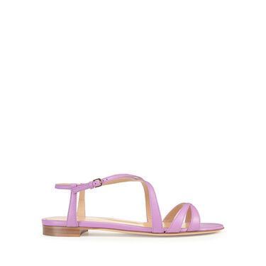 Sandals Pink Low heel: 10mm, Bon ton - Sandals Glicine 2