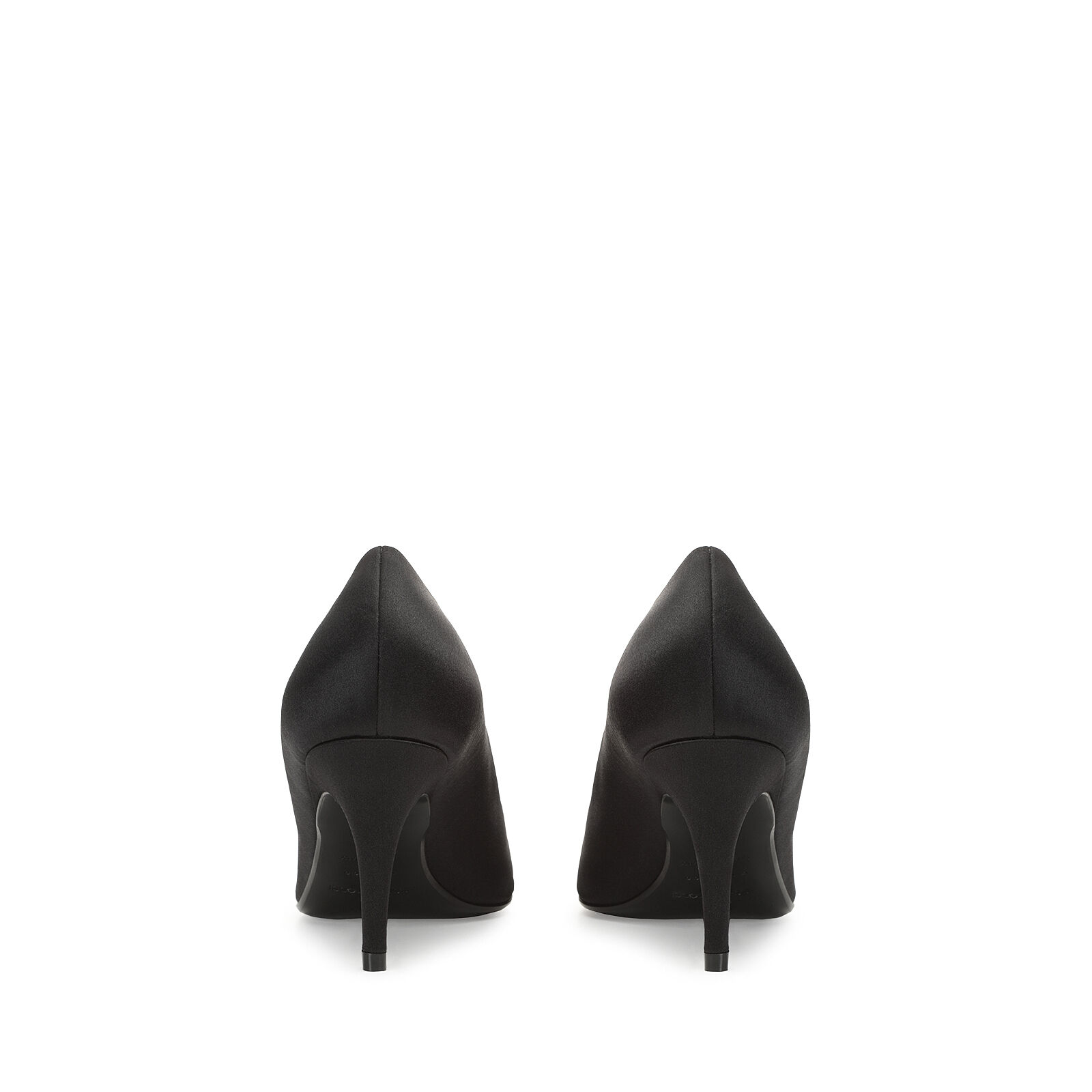 Black mid heels clearance