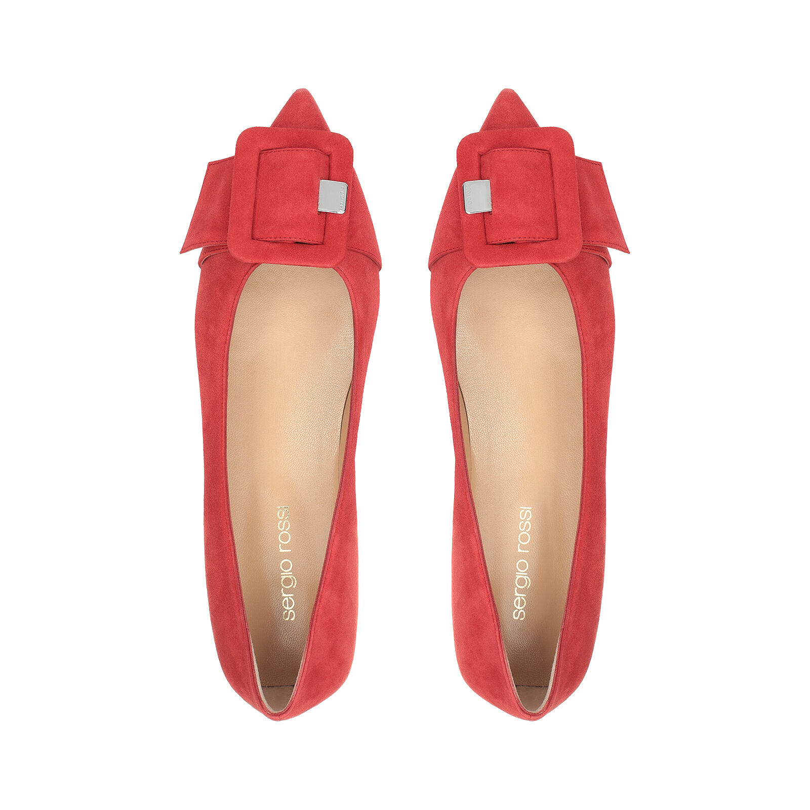 Sr Milano Mia - Ballerine Rosso Flamenco, 3