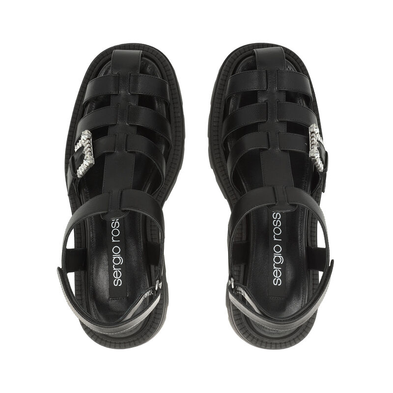 sr Twenty Buckle - Sandals Black