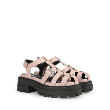 Sandales Rose Petit talon: 25mm, sr Twenty Buckle - Sandals Petalo 2