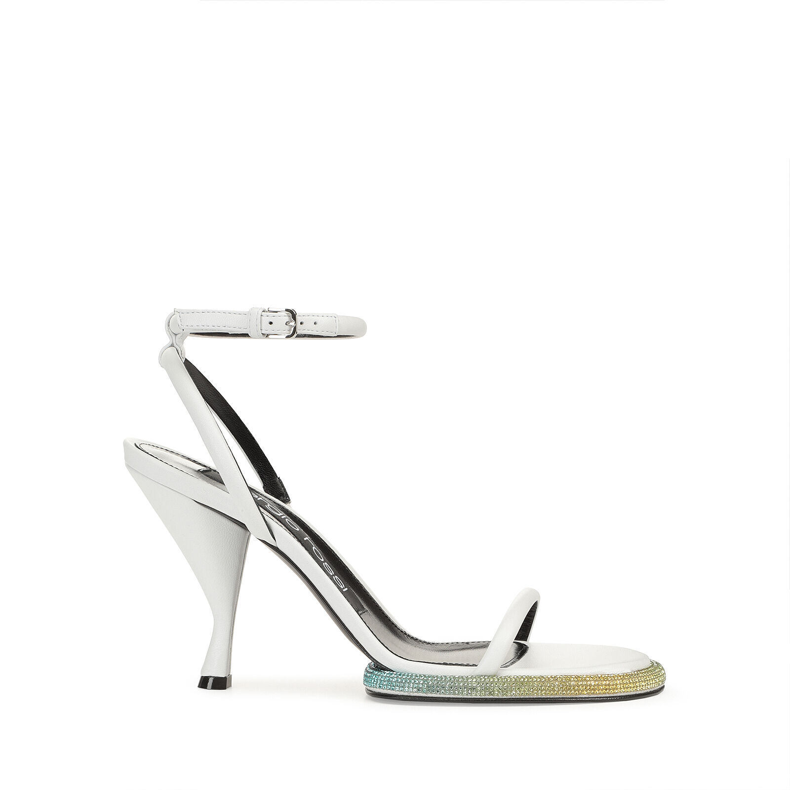 Sergio rossi silver clearance heels