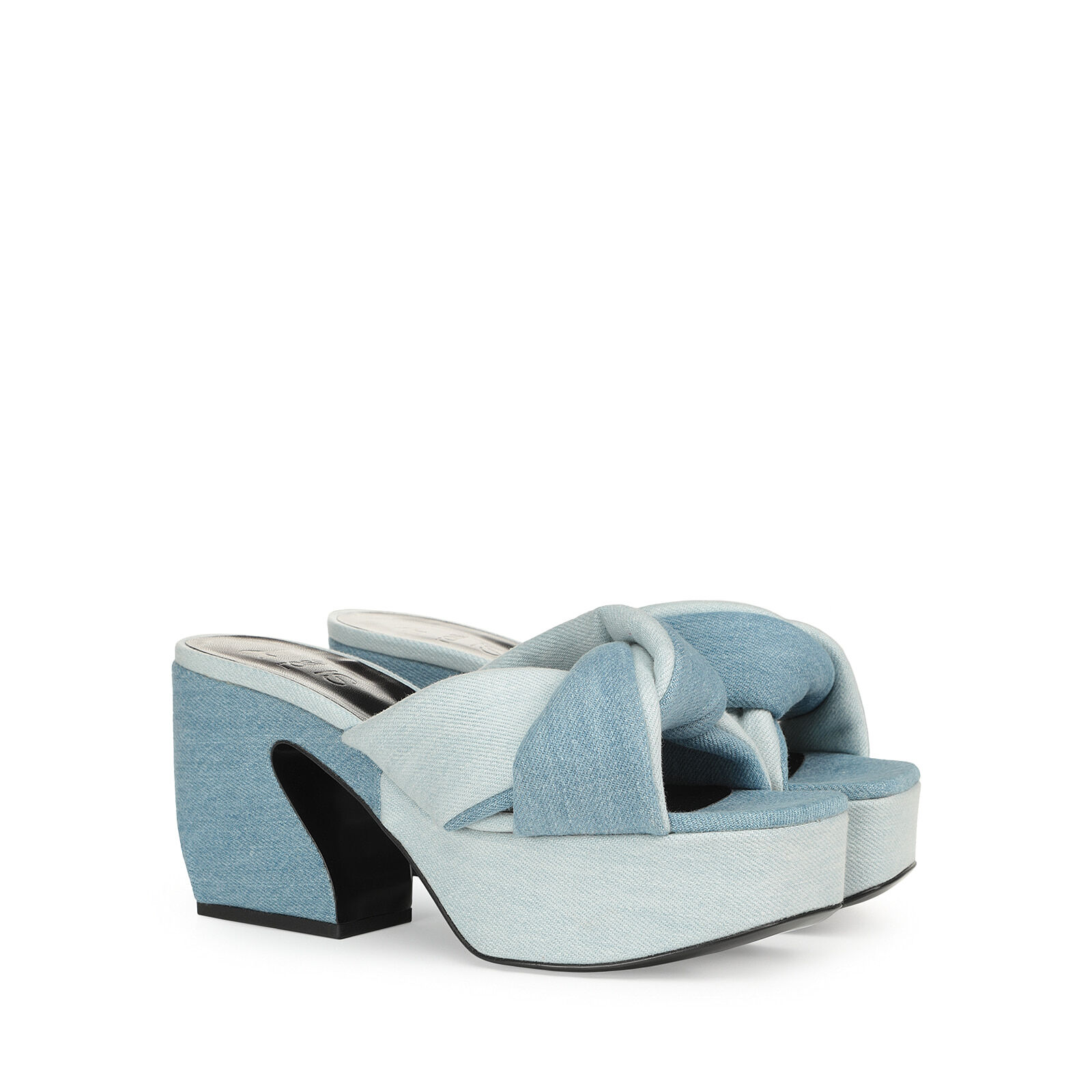 Sandali in blu shop