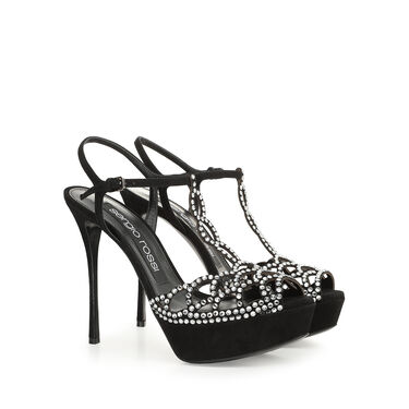 Sandals Black High heel: 90mm, sr Mermaid - Sandals Black 2