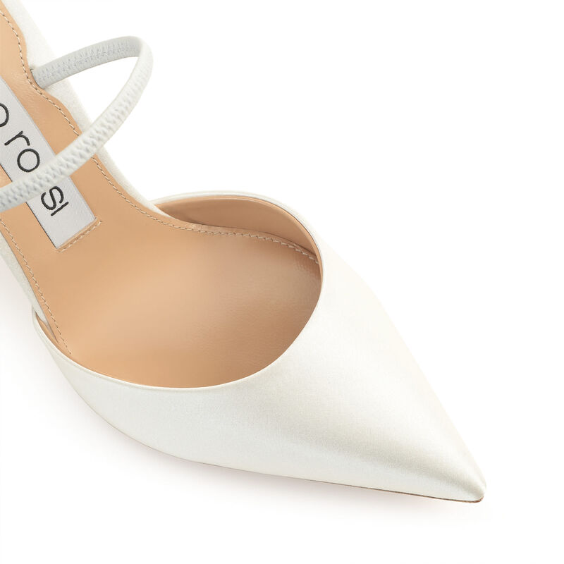 Godiva Bridal - Slingbacks White
