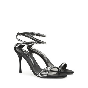 Sandals Black High heel: 90mm, Godiva - Sandals Black 2