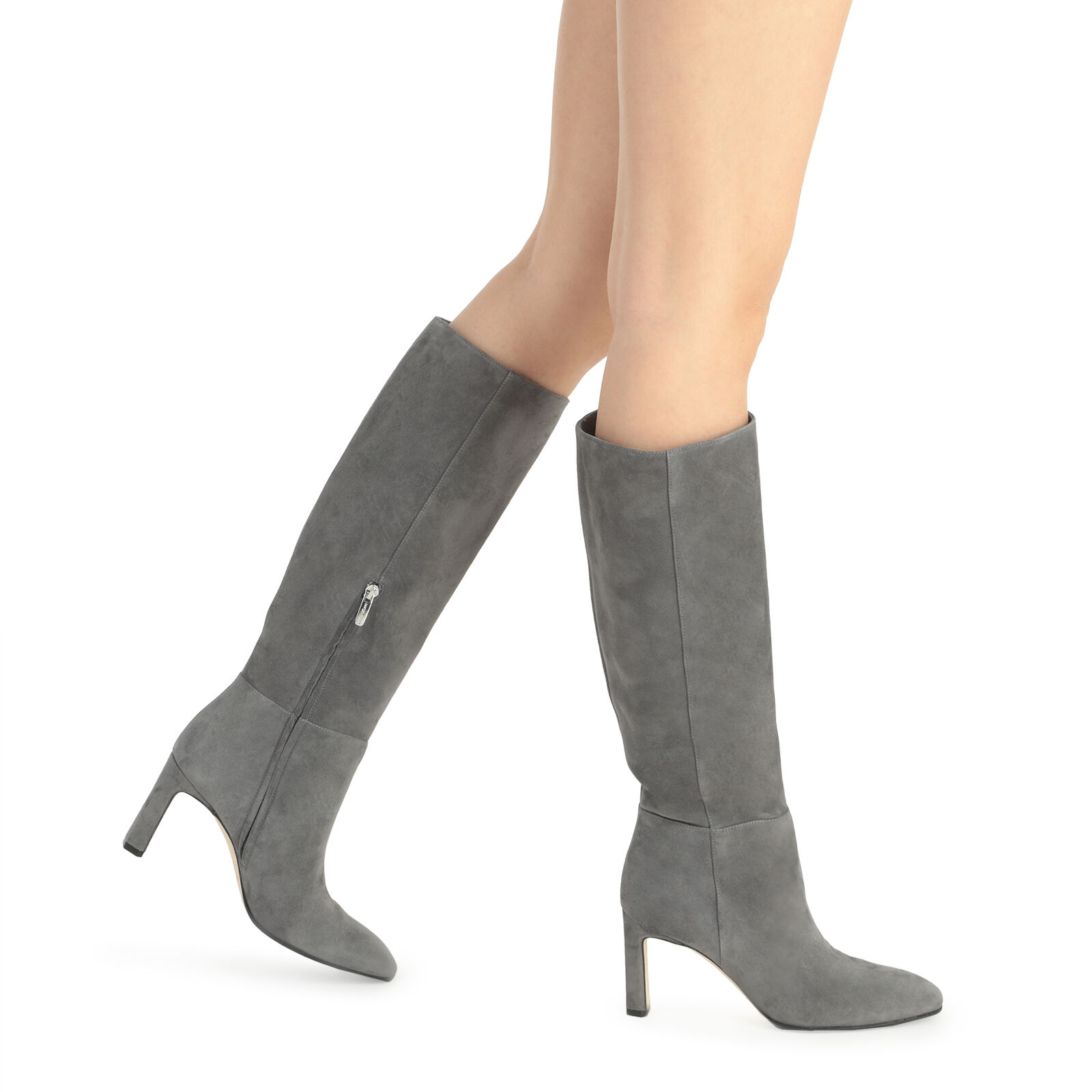 Boots Grey High heel: 80mm, sr Kim | Sergio Rossi
