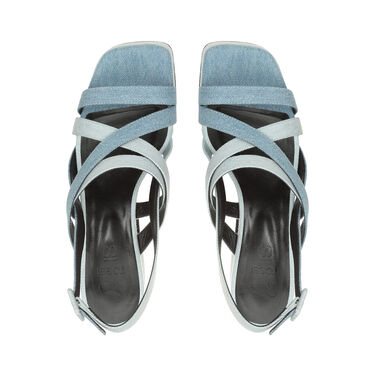 SI ROSSI - Sandals Blue, 3