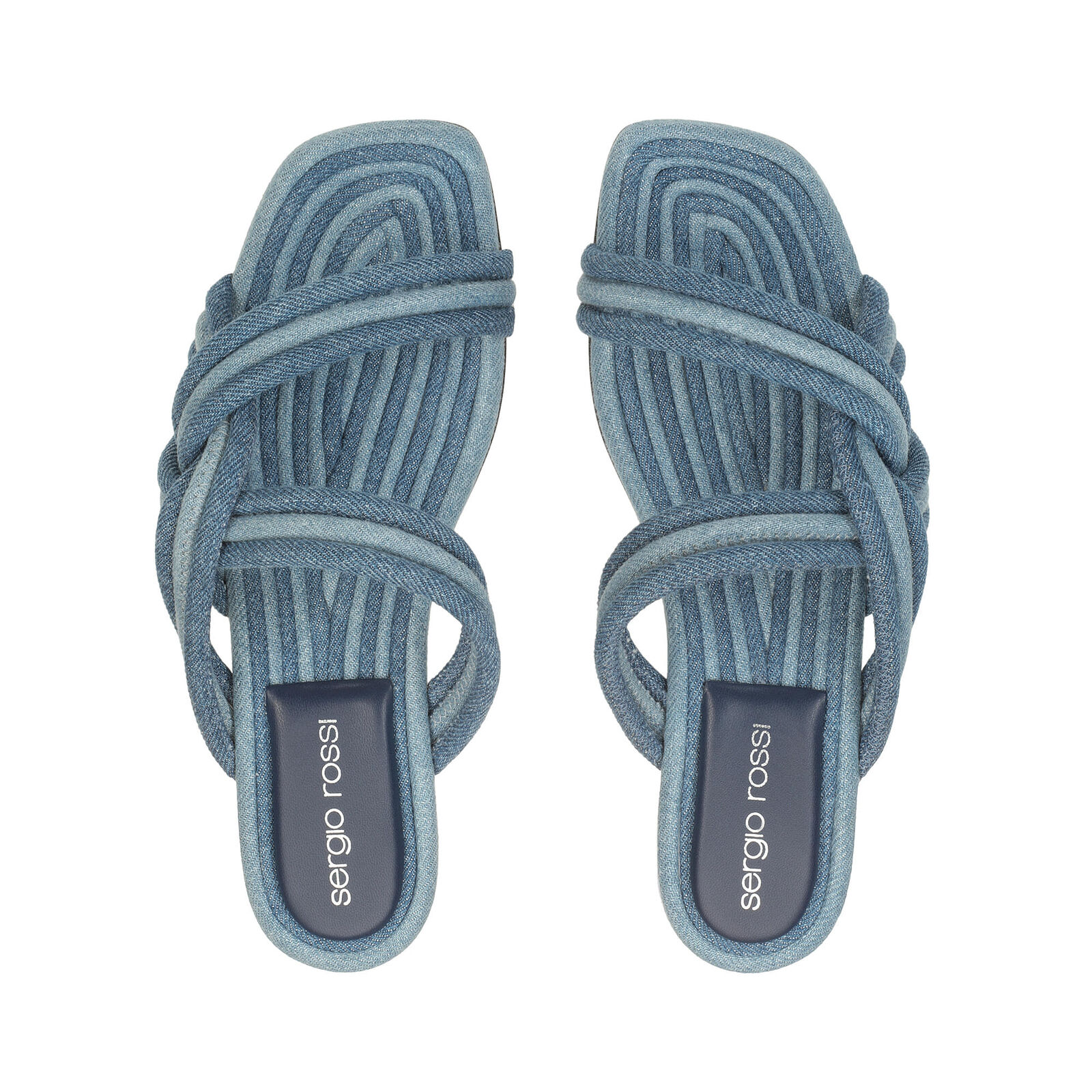 sr Watamu - Flat sandals Indigo, 3