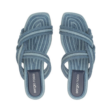 sr Watamu - Flat sandals Indigo, 3