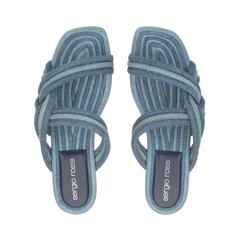 sr Watamu - Flat sandals Indigo