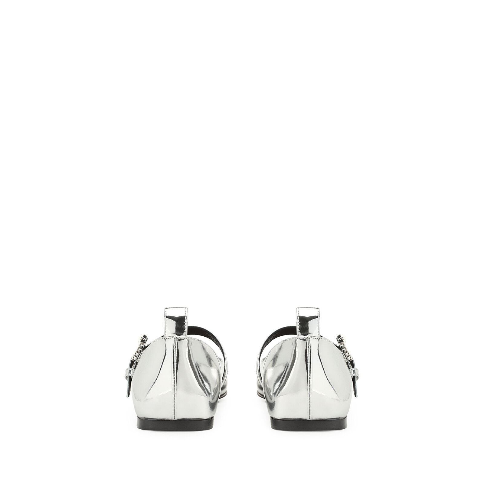 sr Twenty Buckle - Ballerine Argento, 2