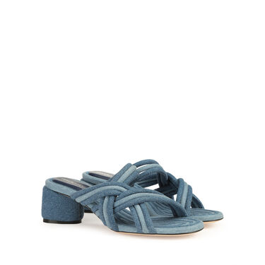 サンダル ブルー ミッドヒール: 50mm, sr Watamu - Sandals Indigo 2