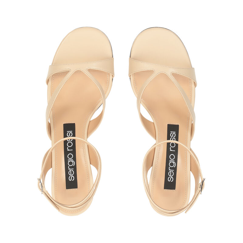 sr Pilier - Sandals Chalk