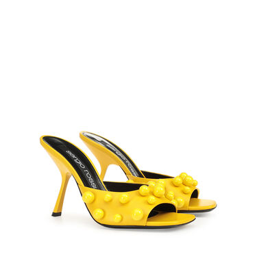 Sandals Yellow High heel: 100mm, sr Chupetas - Sandals Mimosa 2