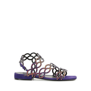 Sandals violet Low heel: 15mm, sr Mermaid - Sandals Iris 2