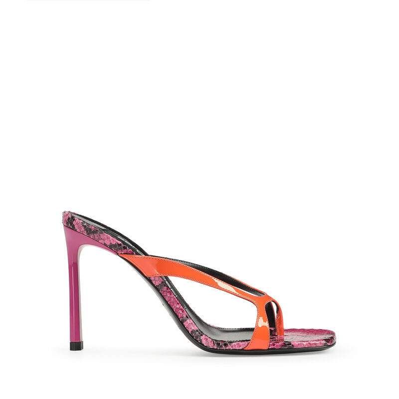 sr Aracne - Sandali Mandarine+Fuxia